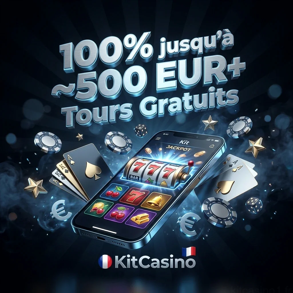 100% jusqu'à ~500 EUR+ Tours Gratuits