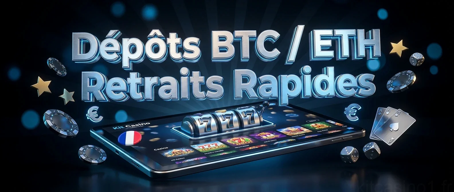 Dépôts BTC / ETHRetraits Rapides